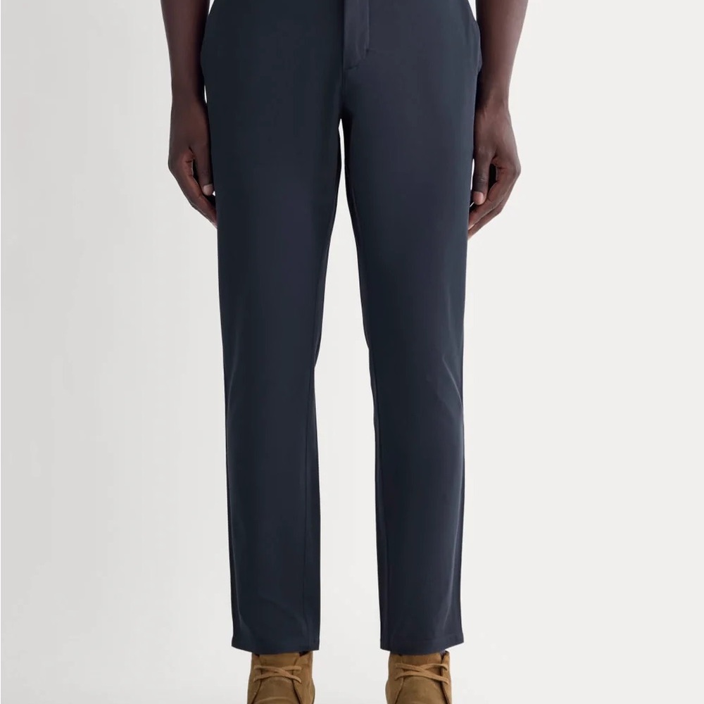 Men's Navy Athletic Fit Chino - 29x32